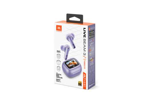 Live Beam 3 - Purple - True wireless noise-cancelling closed-stick earbuds - Detailshot 15